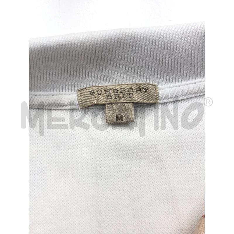 POLO DONNA BURBERRY BIANCA  | Mercatino dell'Usato Roma somalia 3