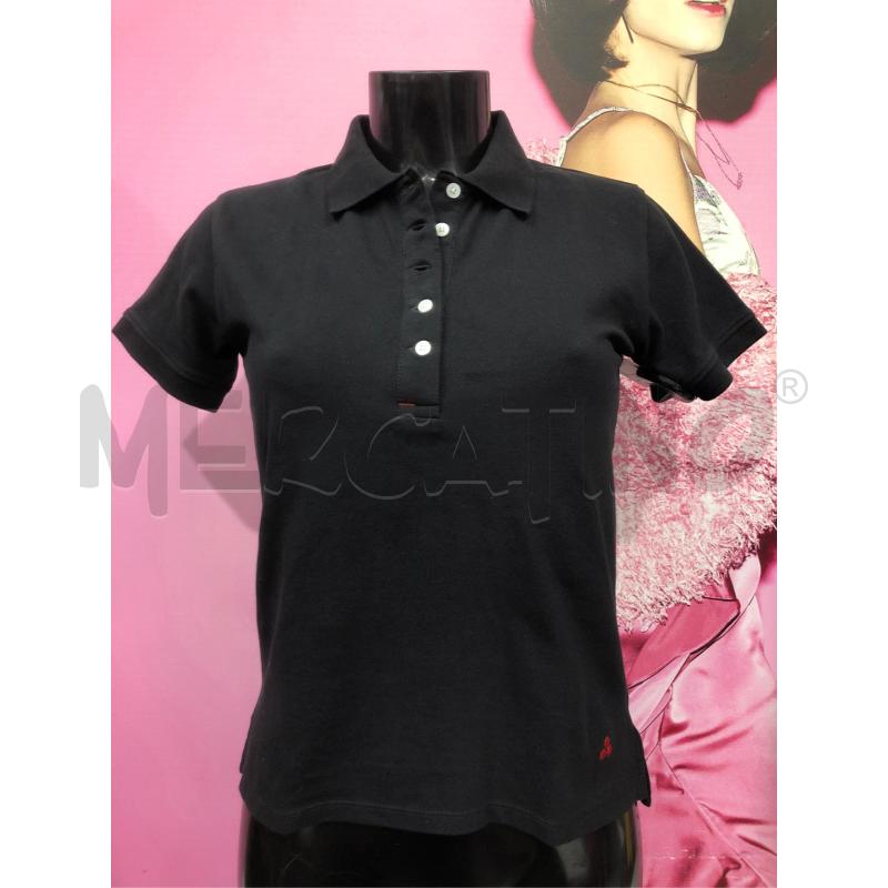 POLO DONNA PEUTEREY NERA | Mercatino dell'Usato Roma somalia 1