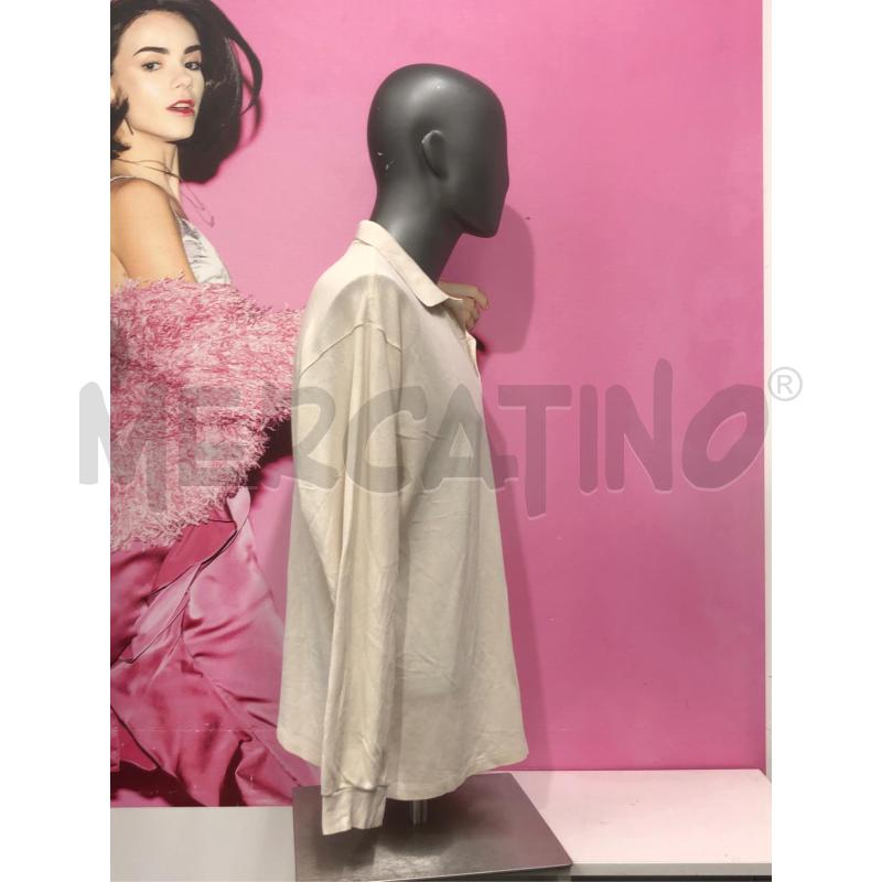 POLO UOMO LACOSTE BEIGE MNC LUNGA  | Mercatino dell'Usato Roma somalia 3