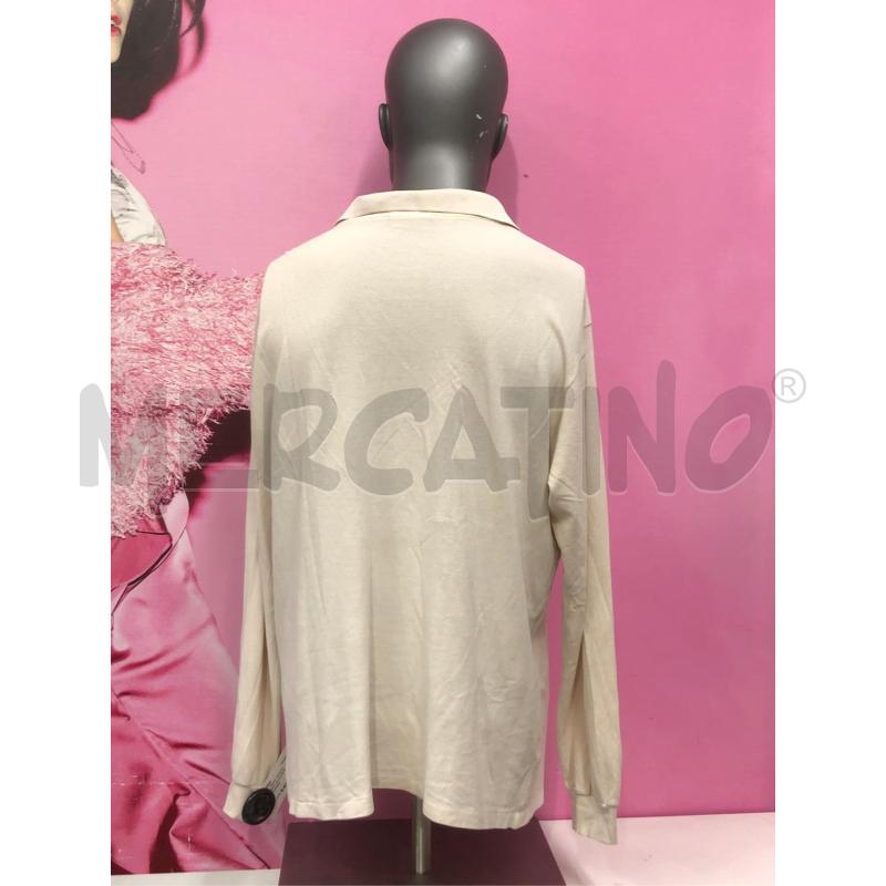 POLO UOMO LACOSTE BEIGE MNC LUNGA  | Mercatino dell'Usato Roma somalia 4