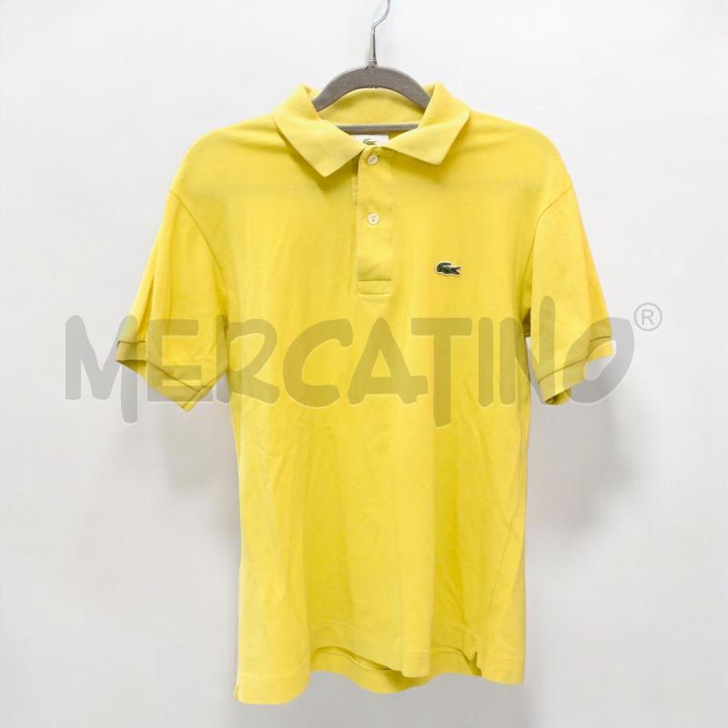 POLO UOMO LACOSTE GIALLO  | Mercatino dell'Usato Roma somalia 1