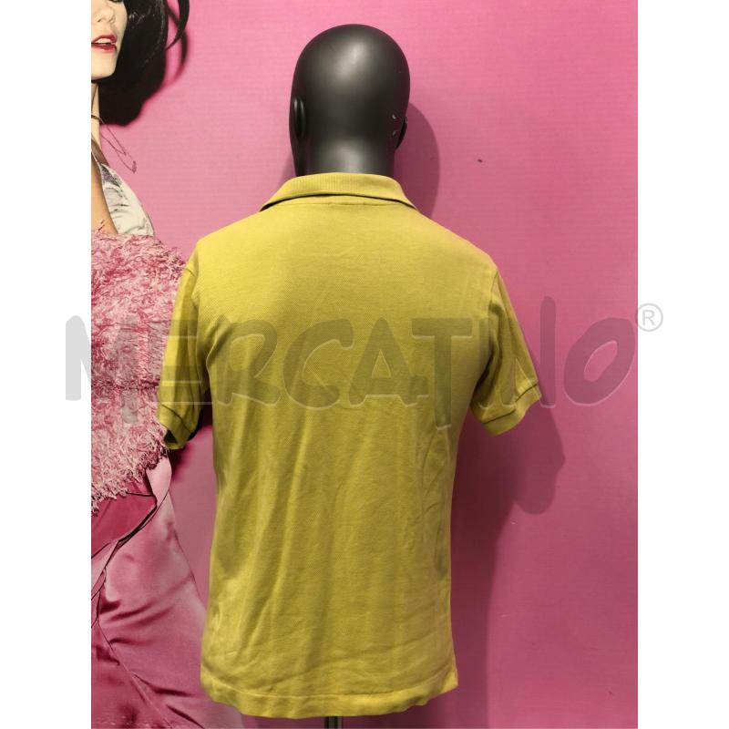 POLO UOMO LACOSTE GIALLO  | Mercatino dell'Usato Roma somalia 4