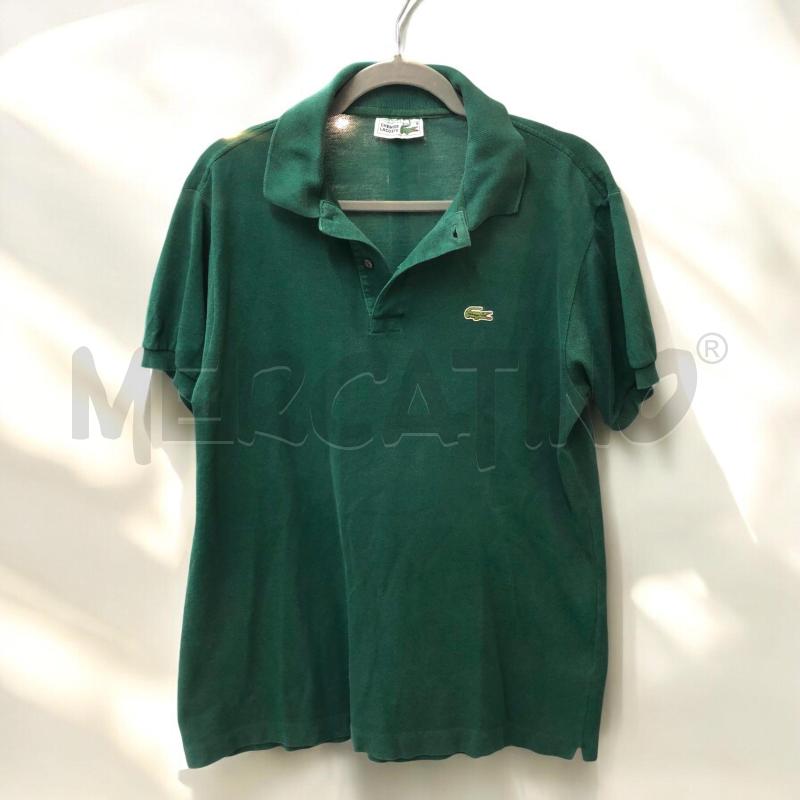 POLO UOMO LACOSTE VERDE  | Mercatino dell'Usato Roma somalia 1