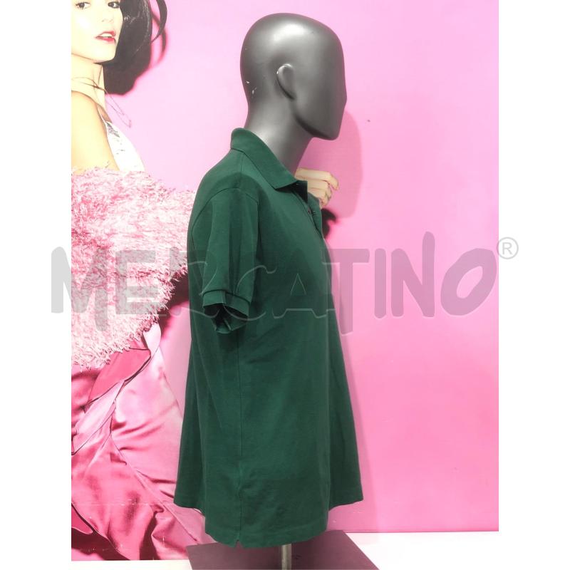 POLO UOMO LACOSTE VERDE  | Mercatino dell'Usato Roma somalia 3