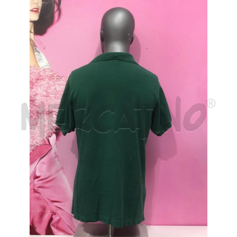 POLO UOMO LACOSTE VERDE  | Mercatino dell'Usato Roma somalia 4