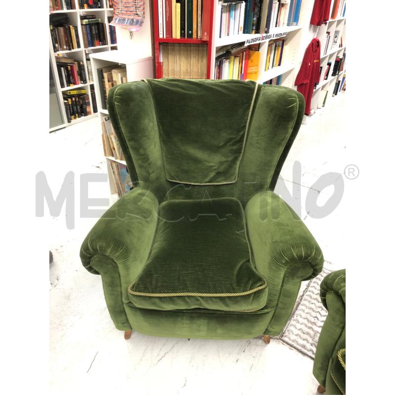 POLTRONE COPPIA VERDI T. BERGER  | Mercatino dell'Usato Roma somalia 2