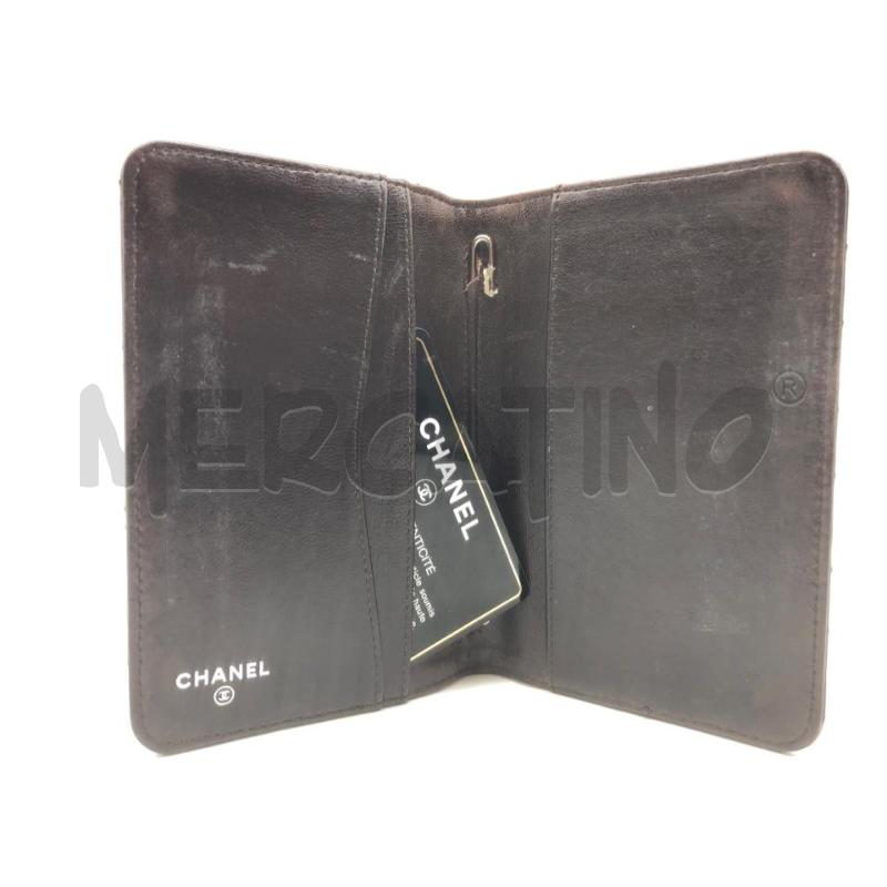 PORTA AGENDA CHANEL MARRONE  | Mercatino dell'Usato Roma somalia 2