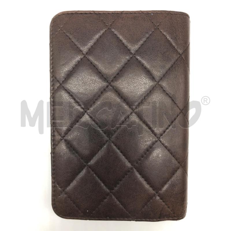 PORTA AGENDA CHANEL MARRONE  | Mercatino dell'Usato Roma somalia 4