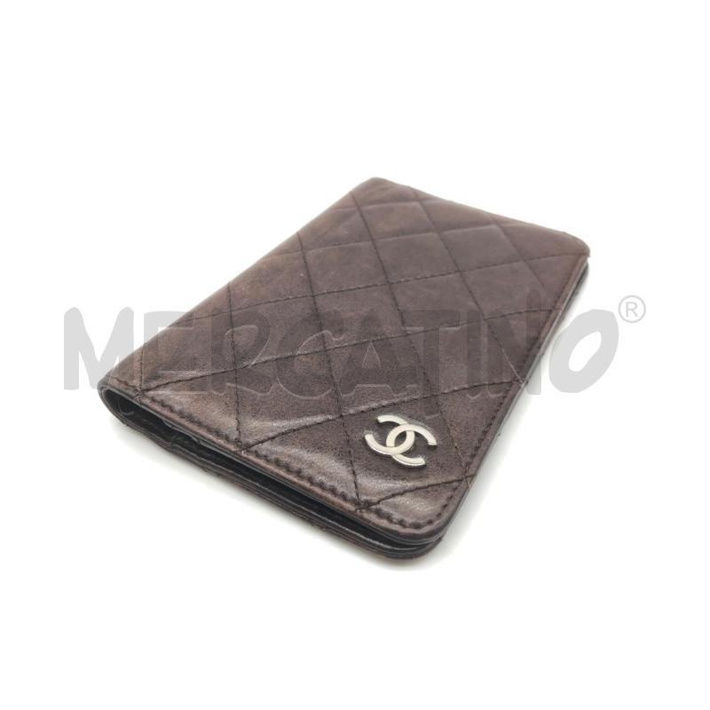 PORTA AGENDA CHANEL MARRONE  | Mercatino dell'Usato Roma somalia 5