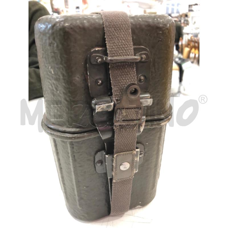 PORTA BORRACCIA METALLO MILITARE | Mercatino dell'Usato Roma somalia 1