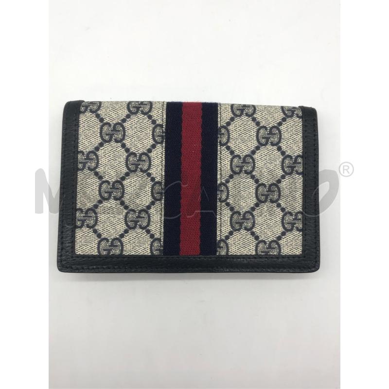 PORTA DOCUMENTI GUCCI GG PROFILI BLU  | Mercatino dell'Usato Roma somalia 2