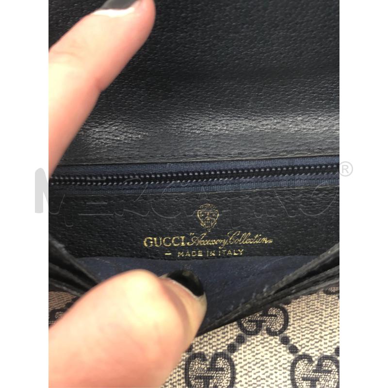 PORTA DOCUMENTI GUCCI GG PROFILI BLU  | Mercatino dell'Usato Roma somalia 5