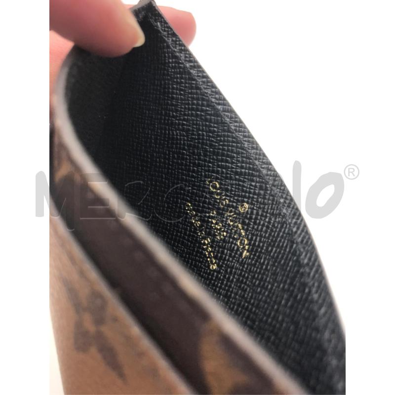 PORTA DOCUMENTI LOUIS VUITTON REVERSE MONOGRAM CANVAS  | Mercatino dell'Usato Roma somalia 4