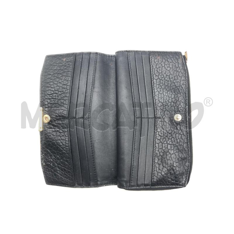 PORTA FOGLIO BURBERRY NERO PELLE MARTELLATA | Mercatino dell'Usato Roma somalia 5