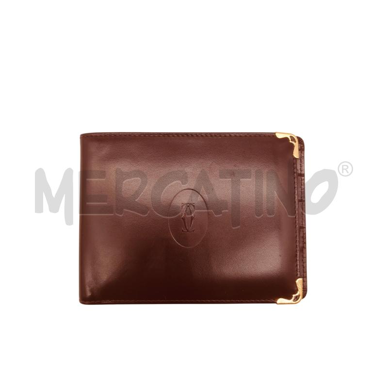 PORTA FOGLIO CARTIER BORDEAUX  | Mercatino dell'Usato Roma somalia 1