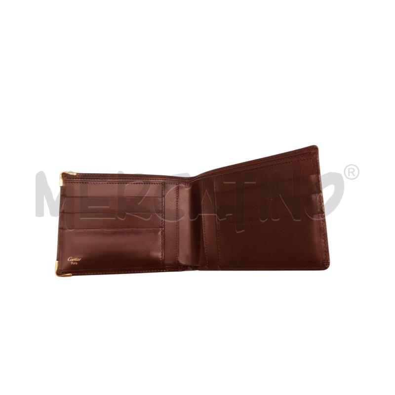 PORTA FOGLIO CARTIER BORDEAUX  | Mercatino dell'Usato Roma somalia 3