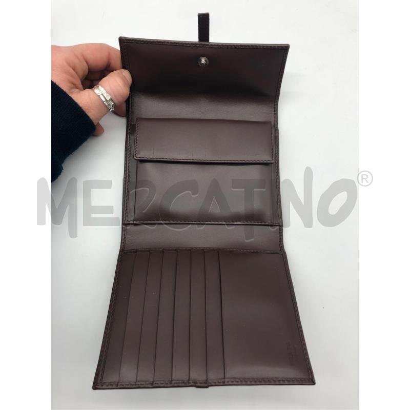 PORTA FOGLIO PRADA MARRONE NEW | Mercatino dell'Usato Roma somalia 5