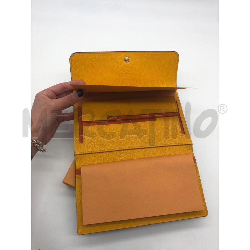 PORTA FOGLIO TOD'S AZZURRO | Mercatino dell'Usato Roma somalia 2