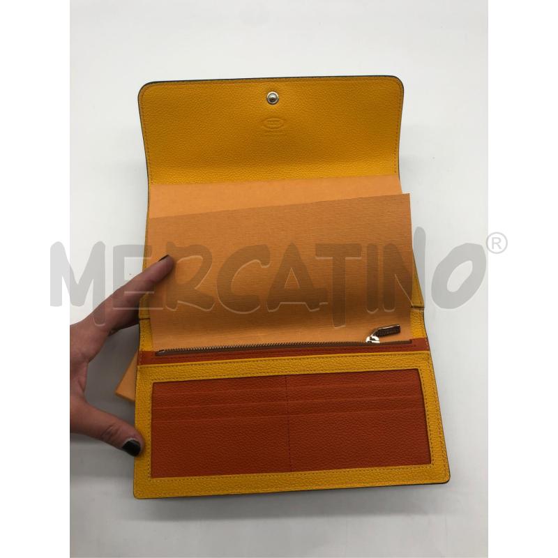 PORTA FOGLIO TOD'S AZZURRO | Mercatino dell'Usato Roma somalia 3