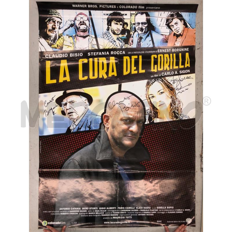 POSTER CINEMA AUTOGRAFO LA CURA DEL GORILLA | Mercatino dell'Usato Roma somalia 1