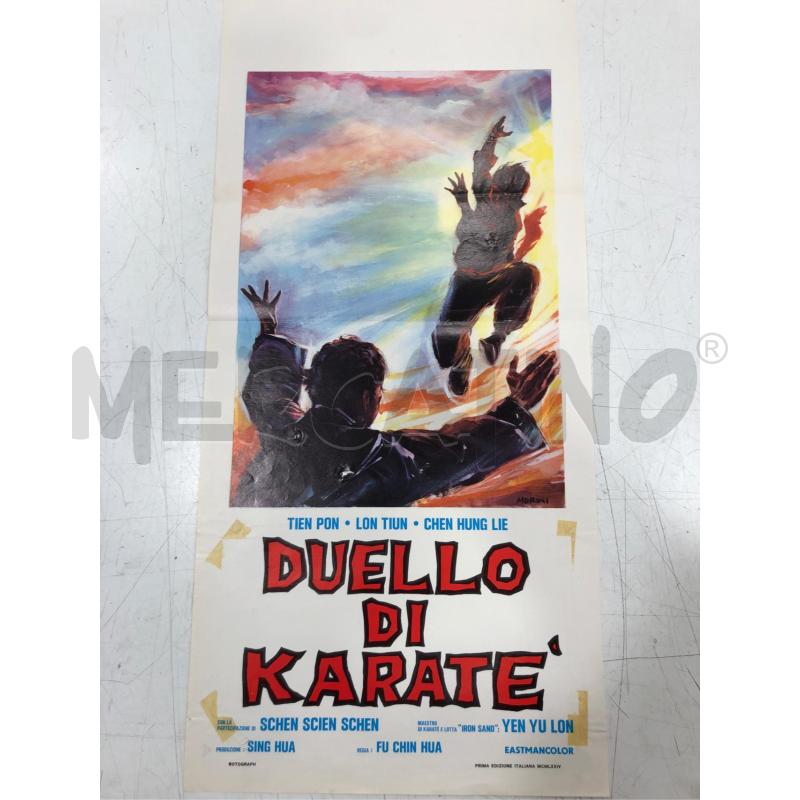 POSTER CINEMA DUELLO DI KARATE'  | Mercatino dell'Usato Roma somalia 1