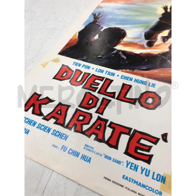 POSTER CINEMA DUELLO DI KARATE'  | Mercatino dell'Usato Roma somalia 2