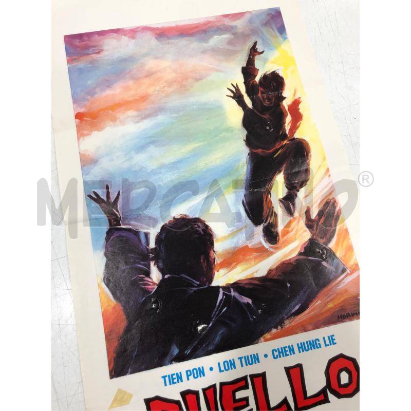 POSTER CINEMA DUELLO DI KARATE'  | Mercatino dell'Usato Roma somalia 4