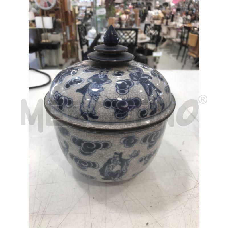 POTICHE CER ORIENTALE DECORI BLU | Mercatino dell'Usato Roma somalia 1