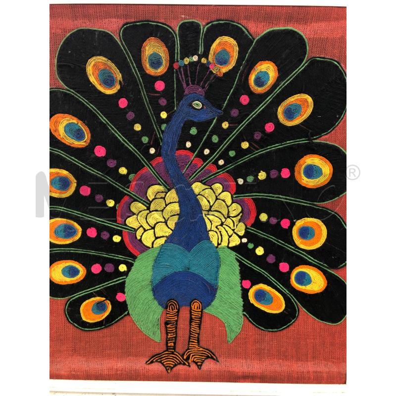 QUADRO ARAZZO PAVONE SUDAMERICA | Mercatino dell'Usato Roma somalia 2