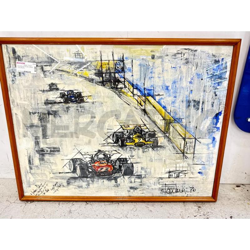QUADRO AUTO DA CORSA  COLORATE  | Mercatino dell'Usato Roma somalia 1