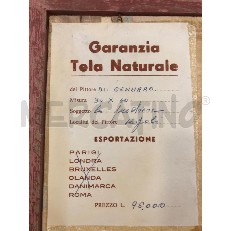 QUADRO BAMBINO C/CANDELA C/DOR | Mercatino dell'Usato Roma somalia 3