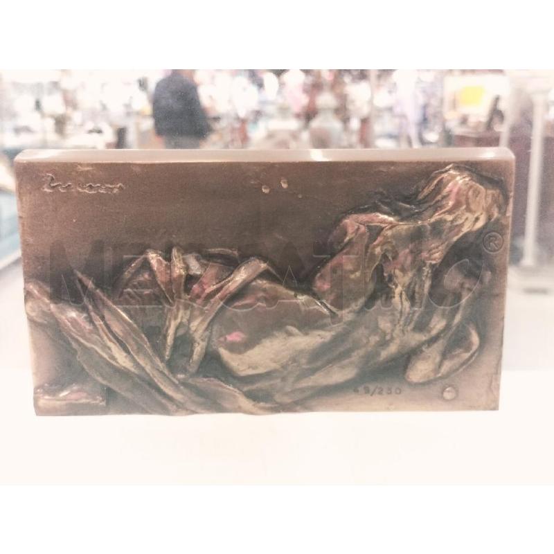 QUADRO BASSORILIEVO TROIANO BRONZO | Mercatino dell'Usato Roma somalia 2