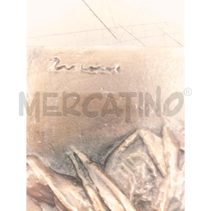 QUADRO BASSORILIEVO TROIANO BRONZO | Mercatino dell'Usato Roma somalia 3