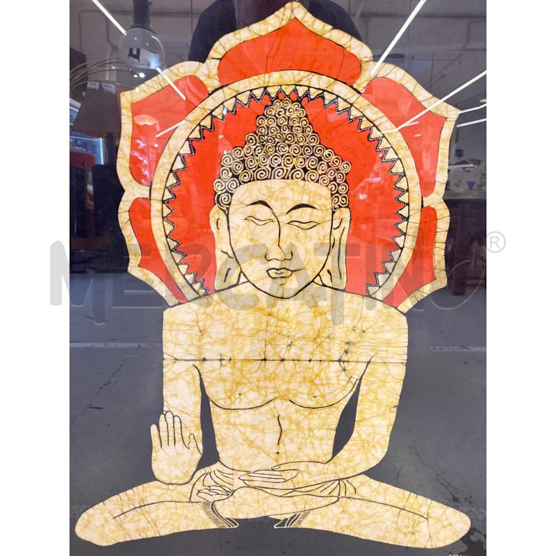 QUADRO BATIK BUDDHA | Mercatino dell'Usato Roma somalia 3