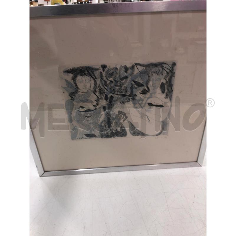 QUADRO BERTO ACQUAF. NUDI DI DONNA | Mercatino dell'Usato Roma somalia 1