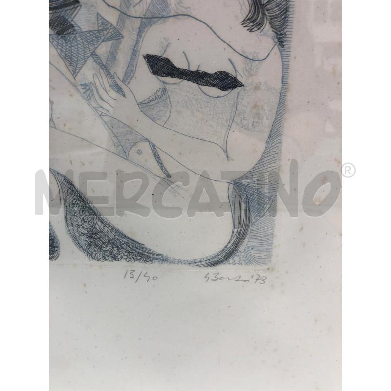 QUADRO BERTO ACQUAF. NUDI DI DONNA | Mercatino dell'Usato Roma somalia 2