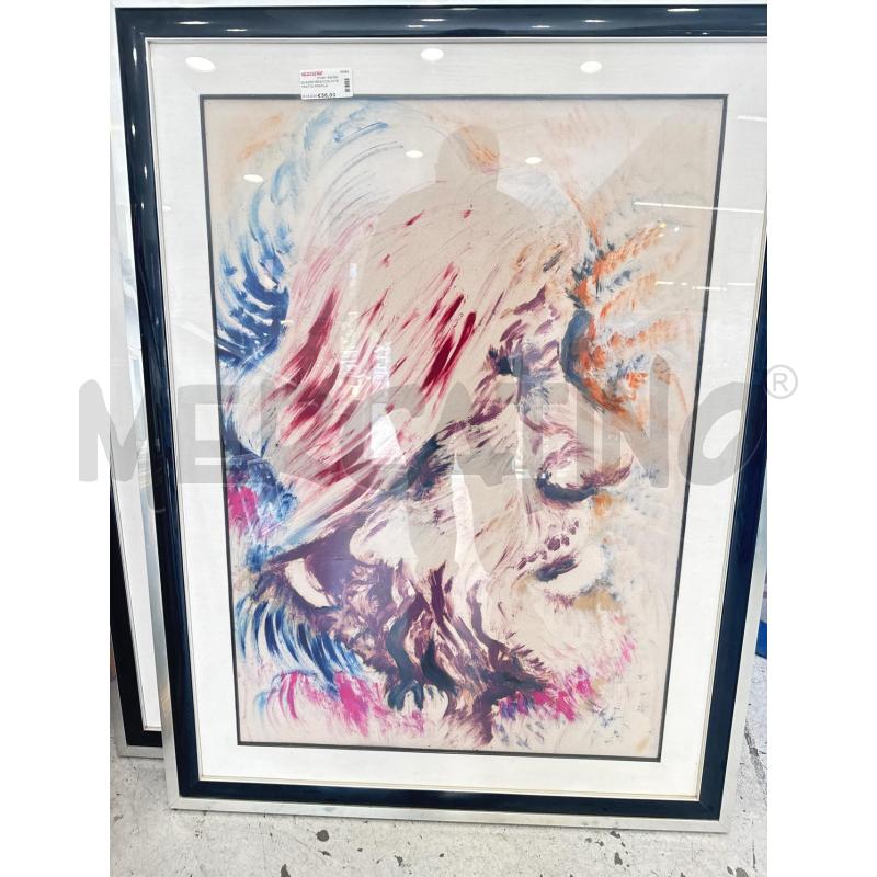 QUADRO BRACCIOLINI RITRATTO PROFILO | Mercatino dell'Usato Roma somalia 1