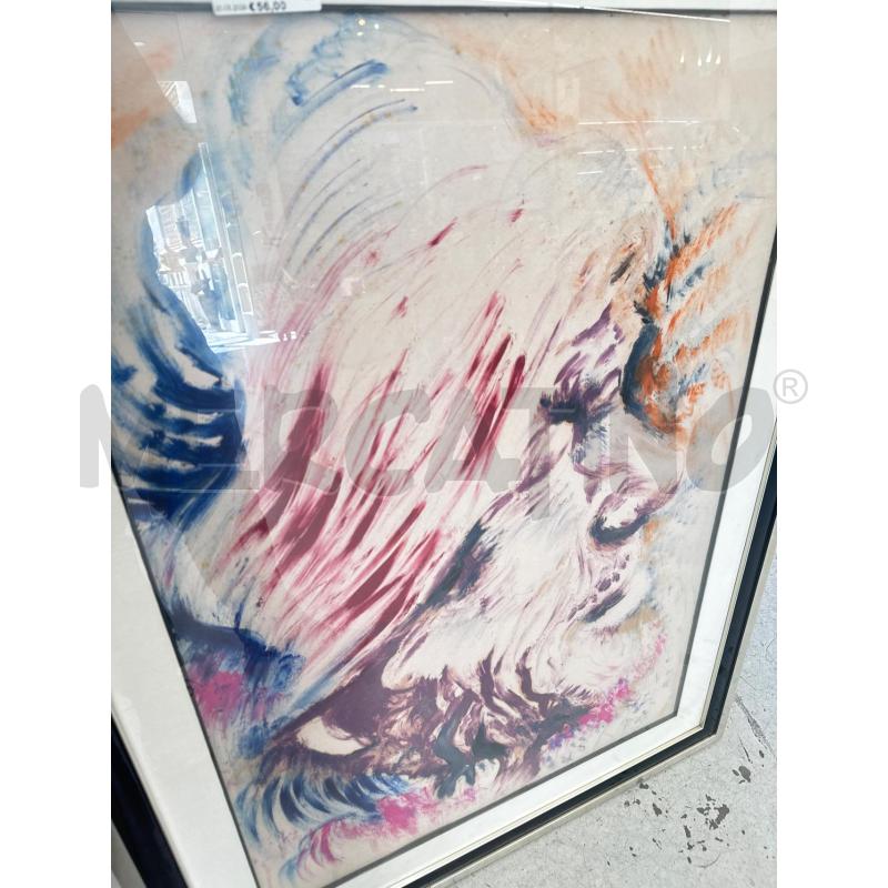 QUADRO BRACCIOLINI RITRATTO PROFILO | Mercatino dell'Usato Roma somalia 3