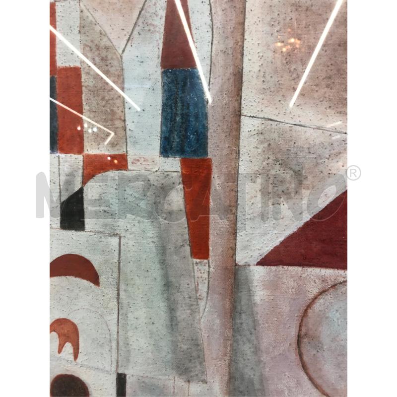 QUADRO CATTEDRALE CON BANDIERA  | Mercatino dell'Usato Roma somalia 2