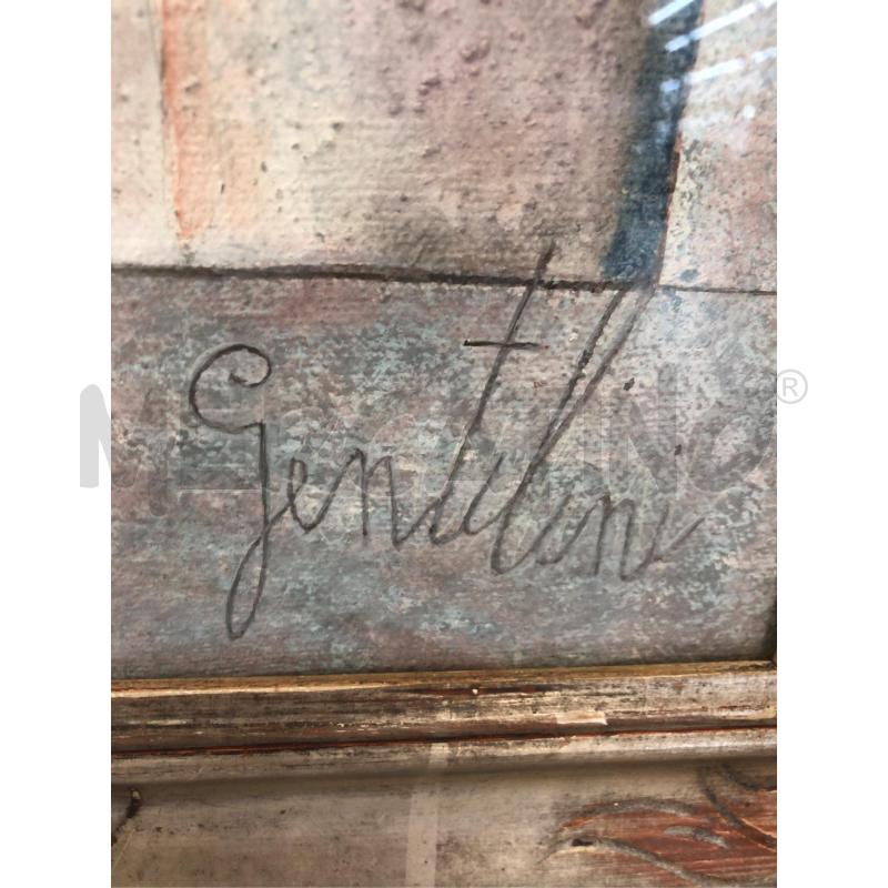 QUADRO CATTEDRALE CON BANDIERA  | Mercatino dell'Usato Roma somalia 3