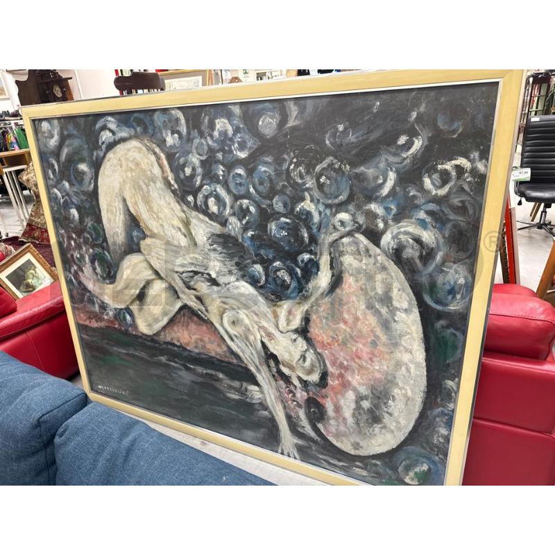 QUADRO ELENA BRACCIOLINI SCENA EROTICA | Mercatino dell'Usato Roma somalia 1