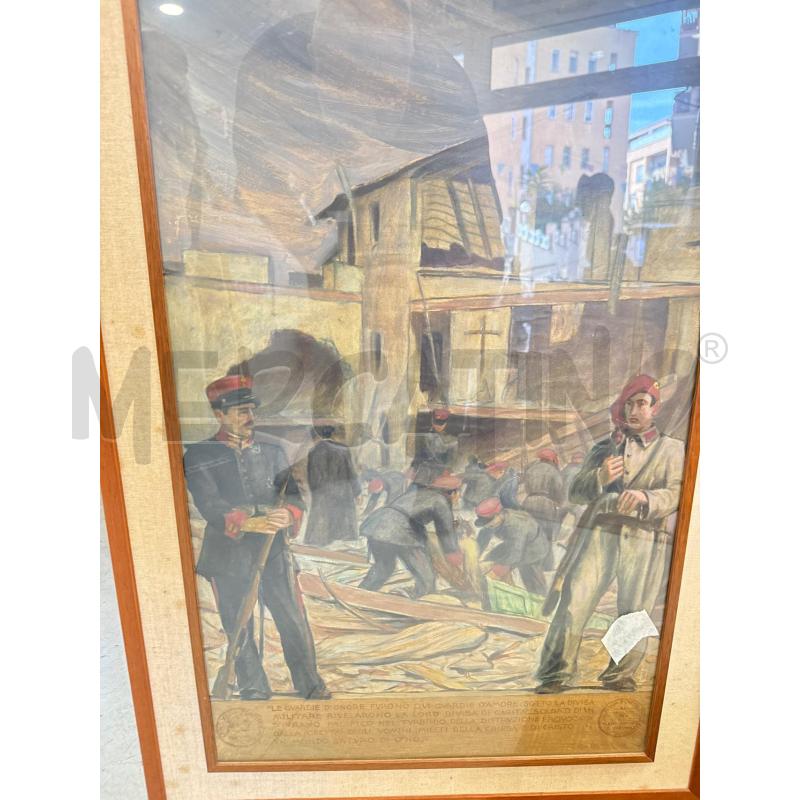 QUADRO GUARDIE D'ONORE F.BENCIVENGA | Mercatino dell'Usato Roma somalia 2