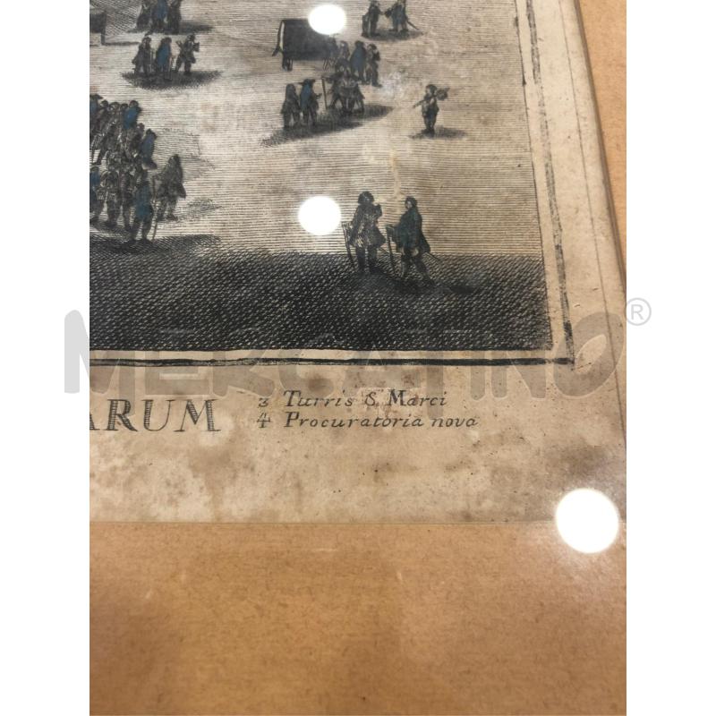 QUADRO INCISIONE AREAE MARCI VENETIARUM | Mercatino dell'Usato Roma somalia 2
