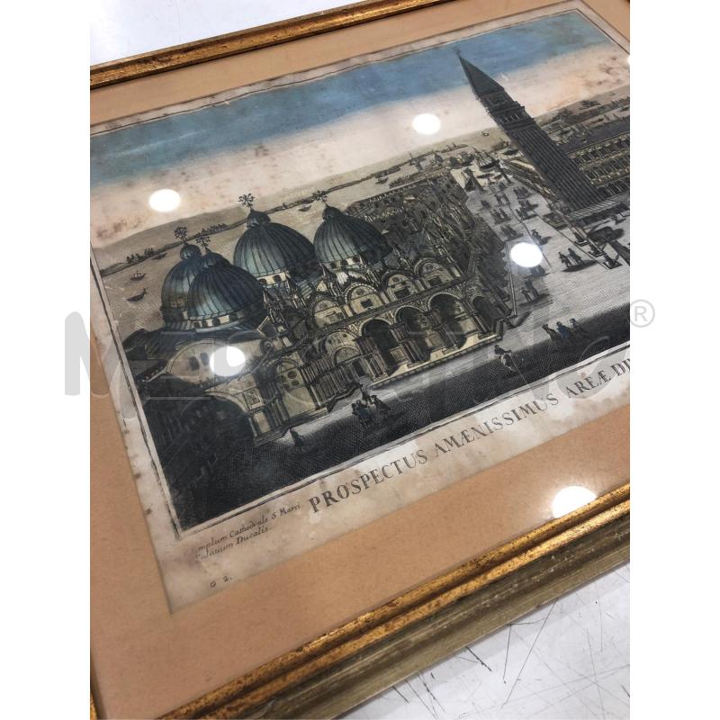 QUADRO INCISIONE AREAE MARCI VENETIARUM | Mercatino dell'Usato Roma somalia 3