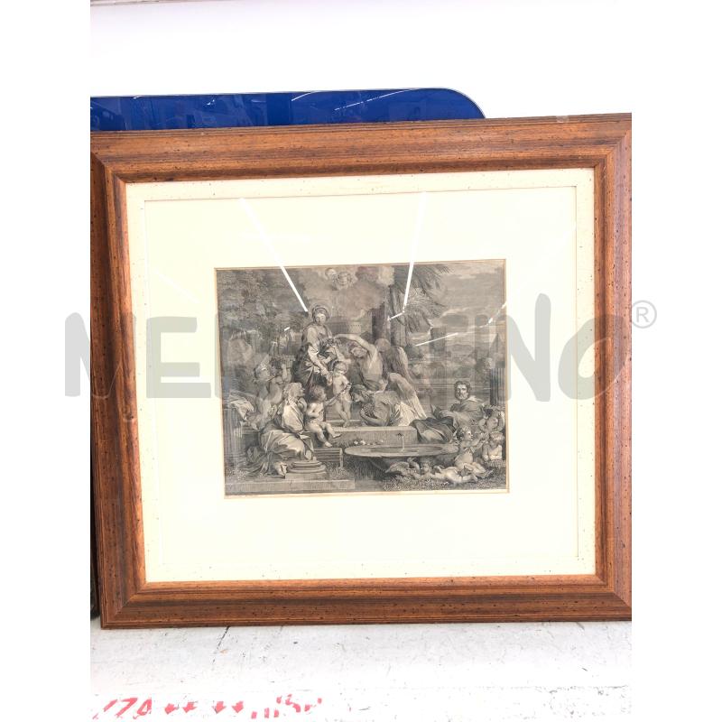 QUADRO INCISIONE BOURDON ANNUNCIAZIONE | Mercatino dell'Usato Roma somalia 1