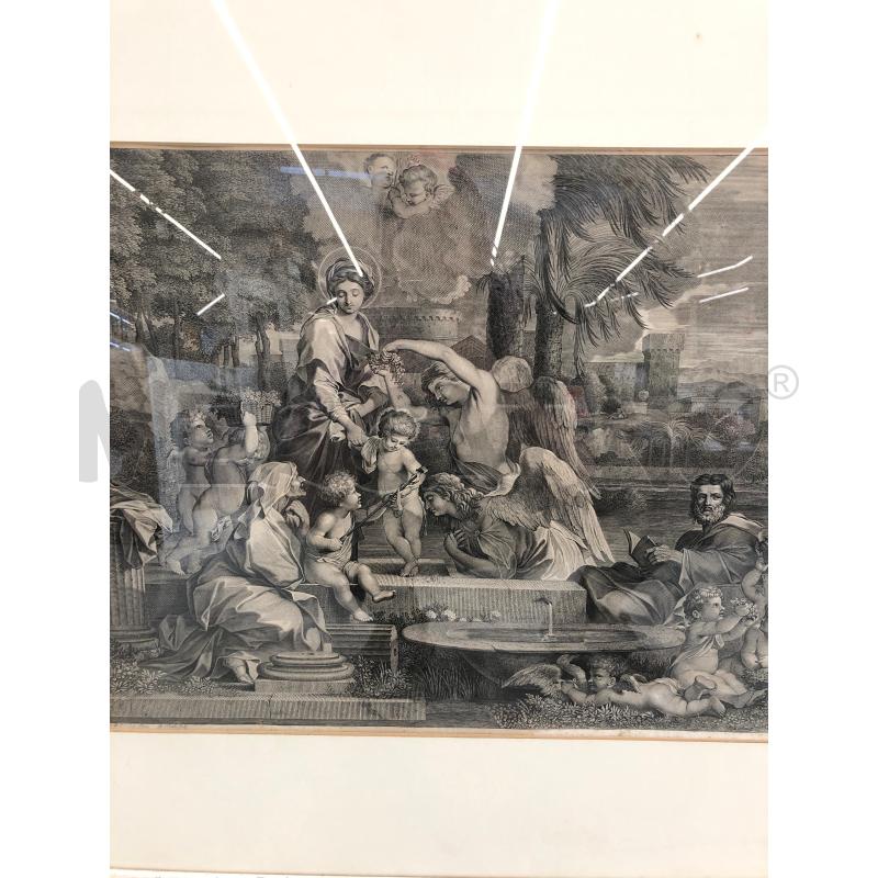 QUADRO INCISIONE BOURDON ANNUNCIAZIONE | Mercatino dell'Usato Roma somalia 2
