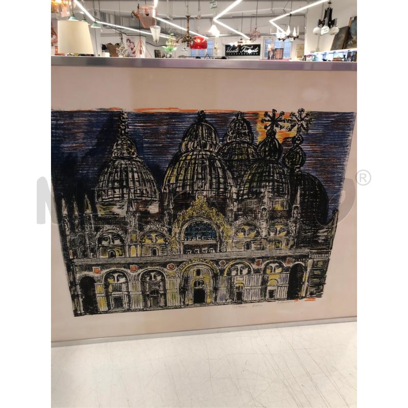 QUADRO LIRO BERTO BASILICA SAN MARCO | Mercatino dell'Usato Roma somalia 1