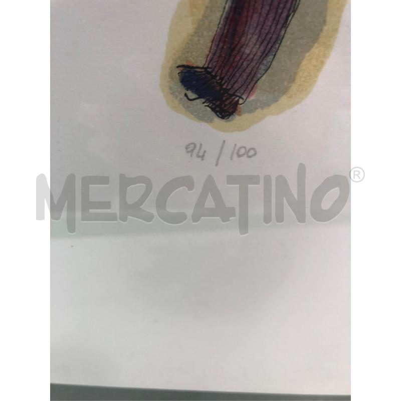 QUADRO LITO FRANZ BORGHESE L ASSASINIO | Mercatino dell'Usato Roma somalia 3