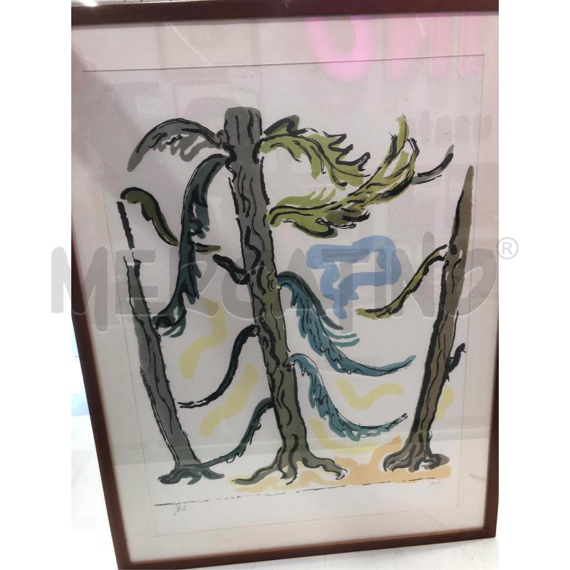 QUADRO LITO GUIDI ALBERI | Mercatino dell'Usato Roma somalia 1