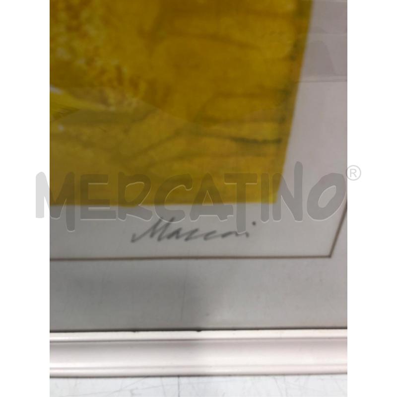 QUADRO LITO MACCARI CIRCENSI GIALLO | Mercatino dell'Usato Roma somalia 2